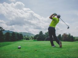 competitive golf